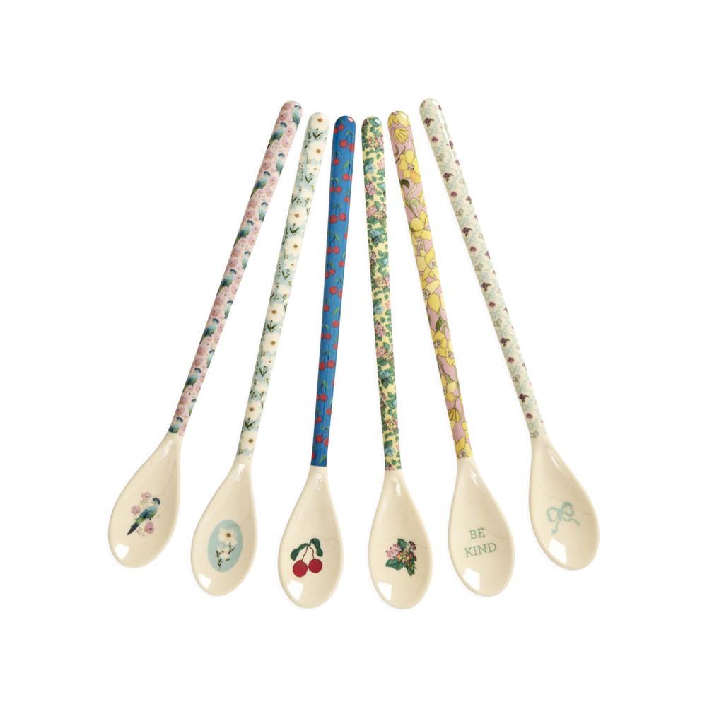 Rice Melamin Latte Löffel Show Your True Colors 6er Set