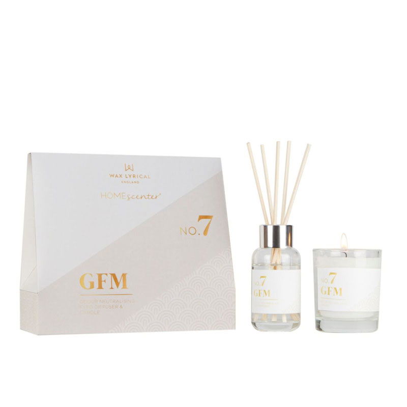 Diffuser & Kerze Geschenkset No7 GFM
