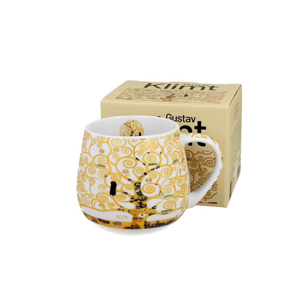 Barrel Becher Klimt Tree of Life Ecru – 0,43l