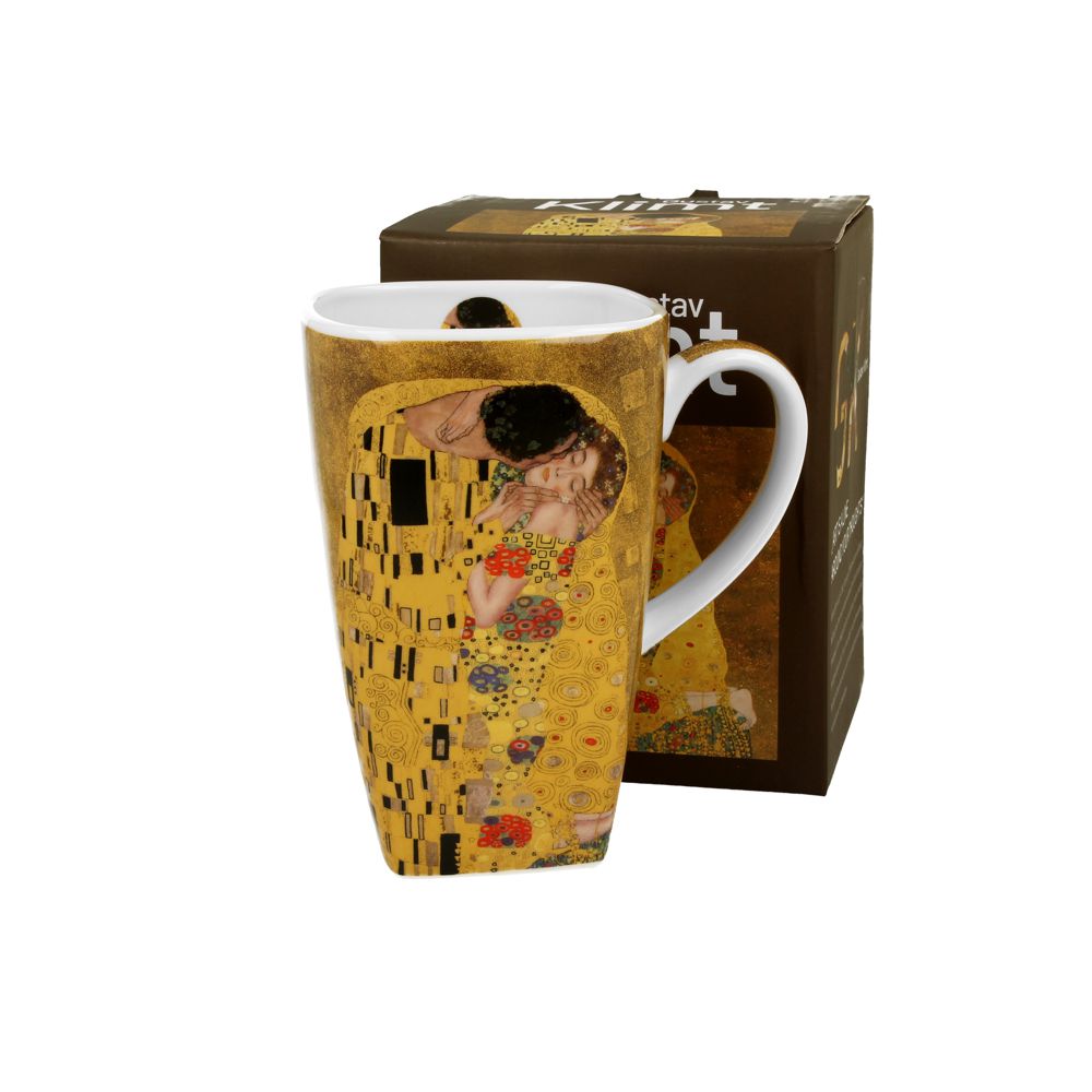 Becher quadratisch Klimt The Kiss Classic – 0,65l