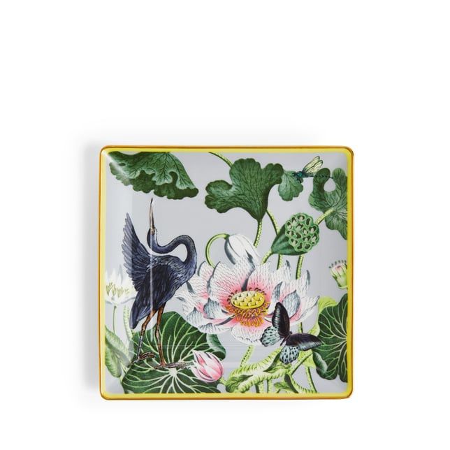 Tablett Wonderlust Waterlily Grey - 14,9cm