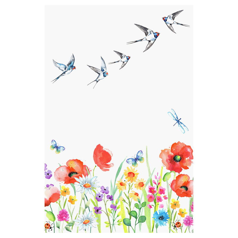 Geschirrtuch Wildflowers - 48x70cm